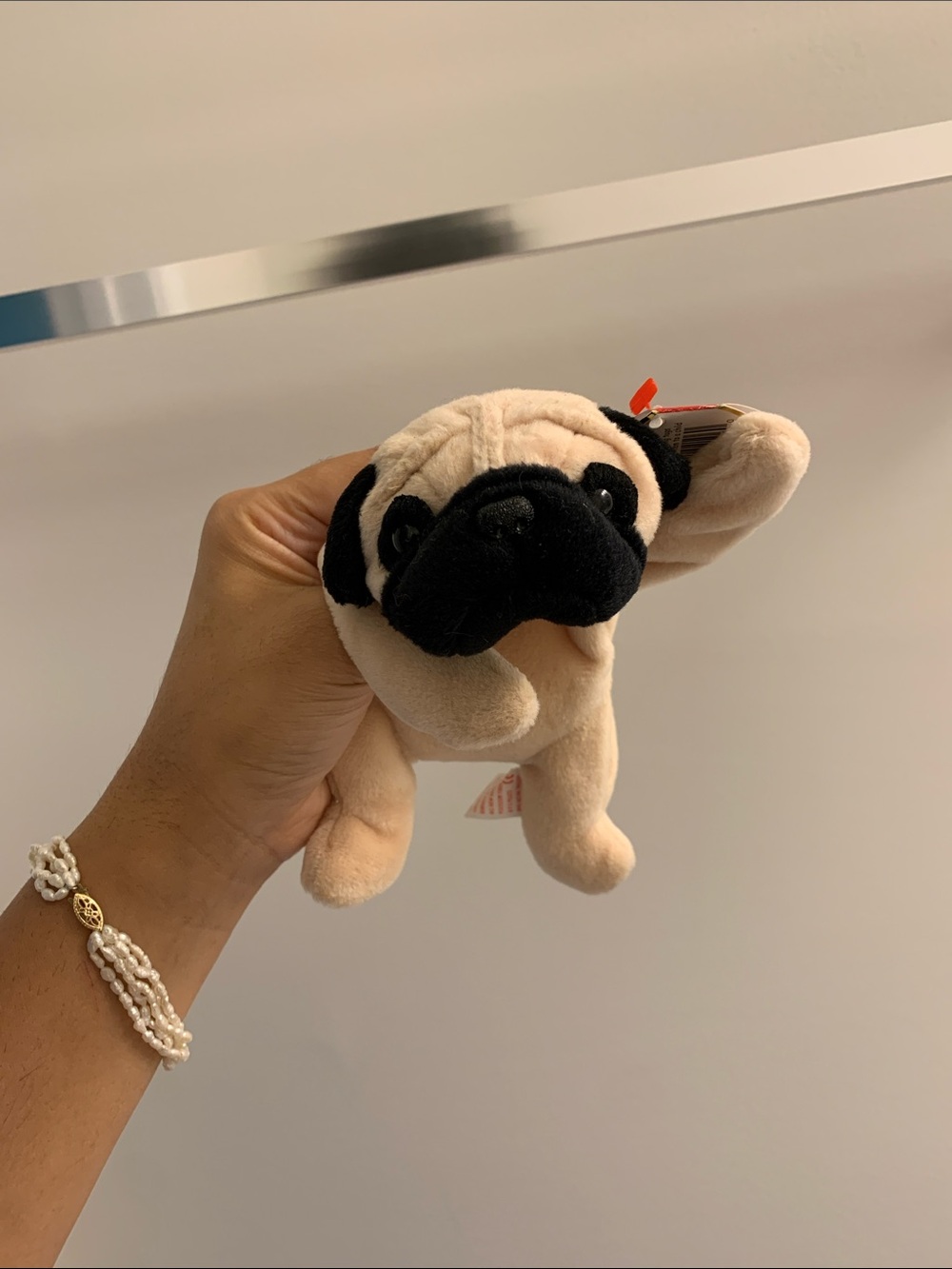 Pugsly the pug ty beanie baby